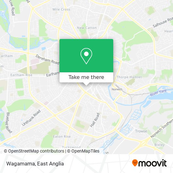 Wagamama map