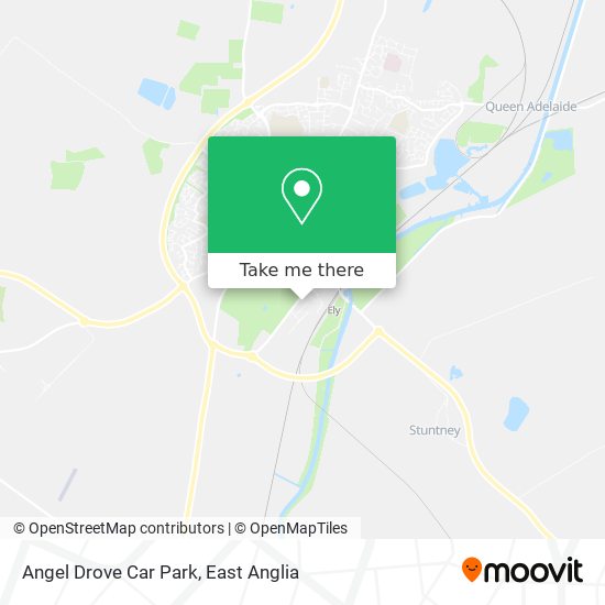 Angel Drove Car Park map