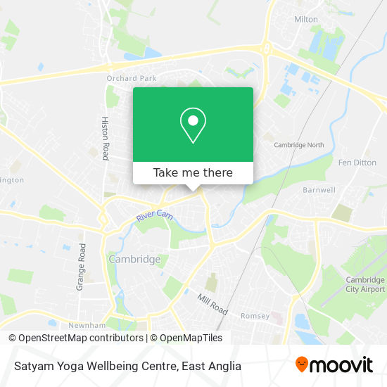 Satyam Yoga Wellbeing Centre map