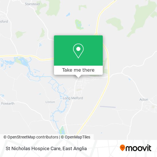 St Nicholas Hospice Care map