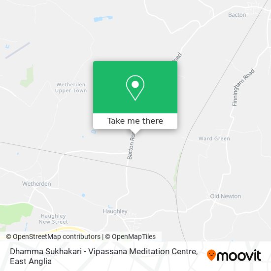 Dhamma Sukhakari - Vipassana Meditation Centre map