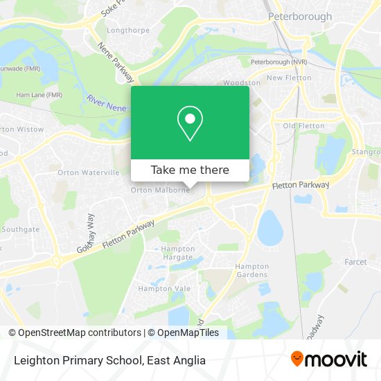 Leighton Primary School map