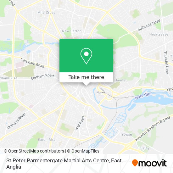 St Peter Parmentergate Martial Arts Centre map