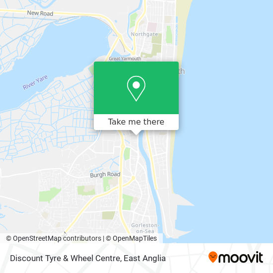 Discount Tyre & Wheel Centre map