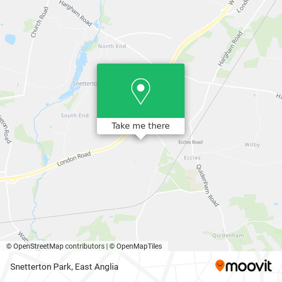 Snetterton Park map
