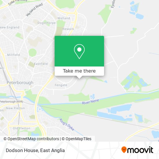 Dodson House map