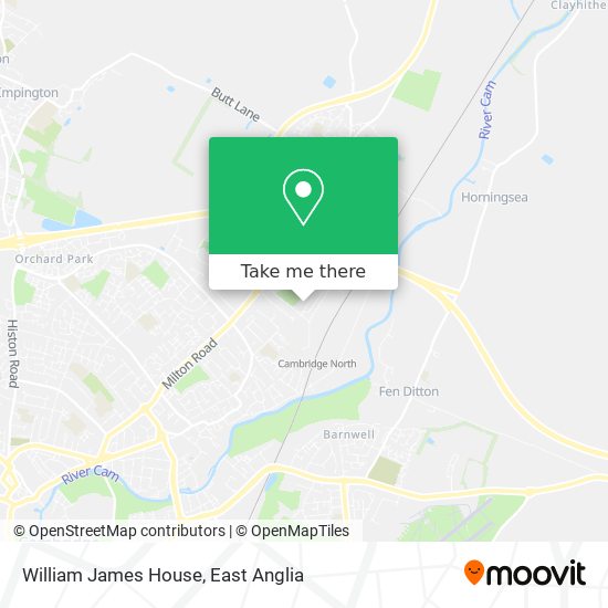 William James House map