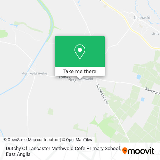 Dutchy Of Lancaster Methwold Cofe Primary School map