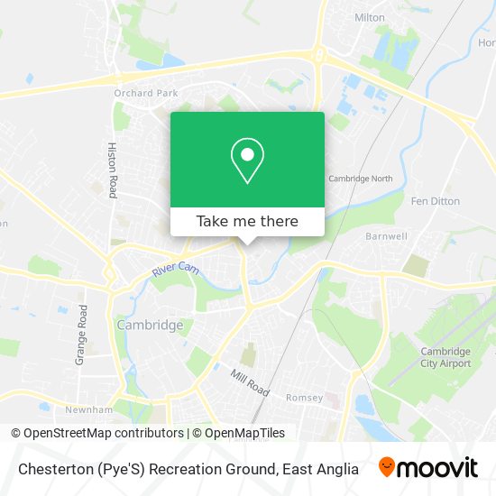 Chesterton (Pye'S) Recreation Ground map