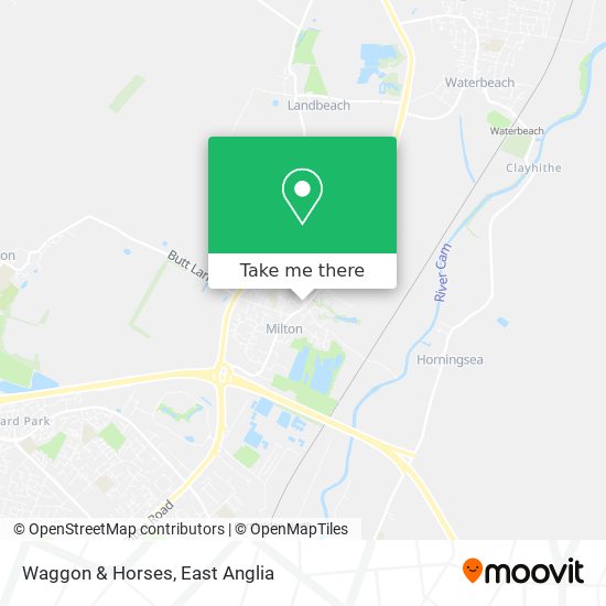 Waggon & Horses map