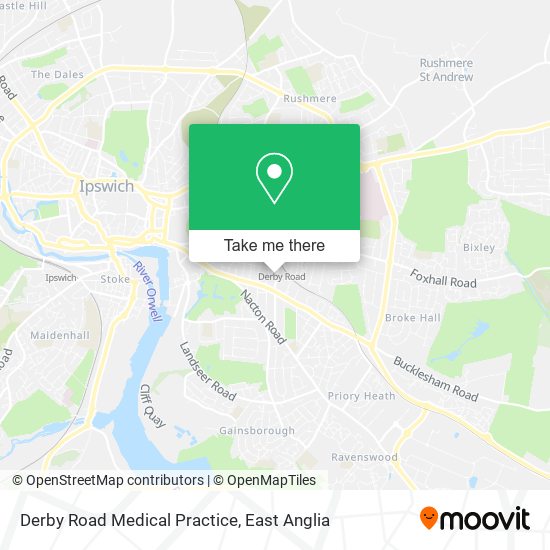 Derby Road Medical Practice map