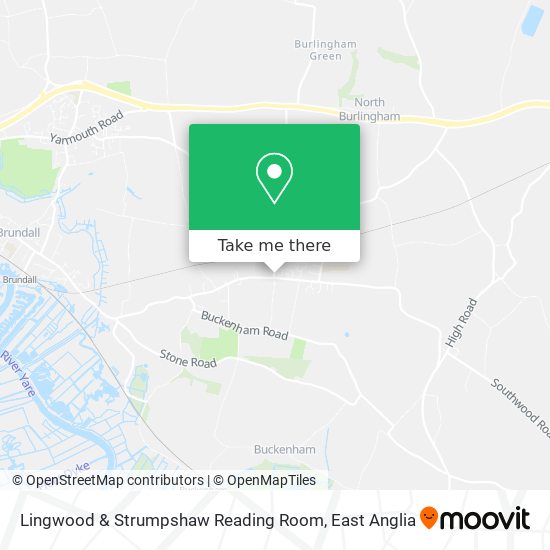 Lingwood & Strumpshaw Reading Room map