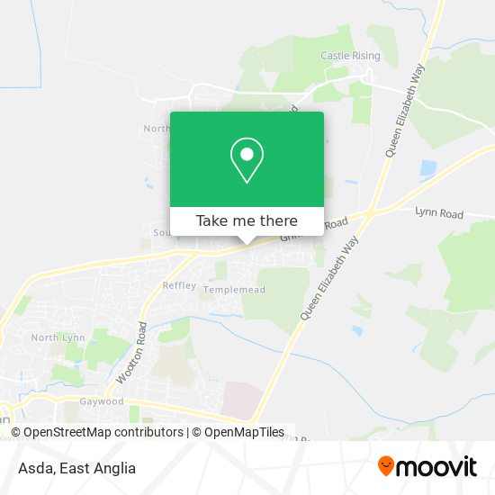 Asda map