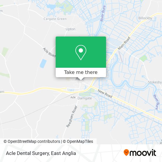 Acle Dental Surgery map