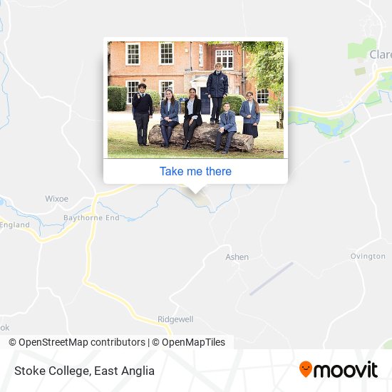 Stoke College map