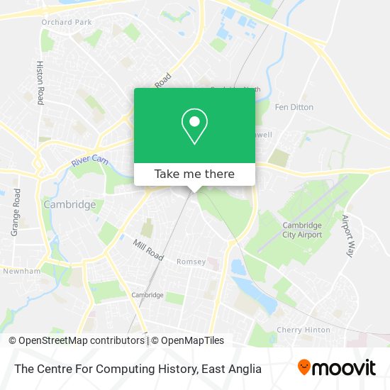 The Centre For Computing History map
