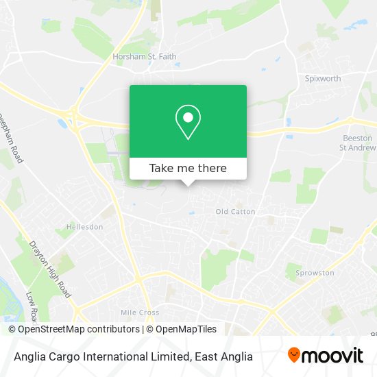 Anglia Cargo International Limited map