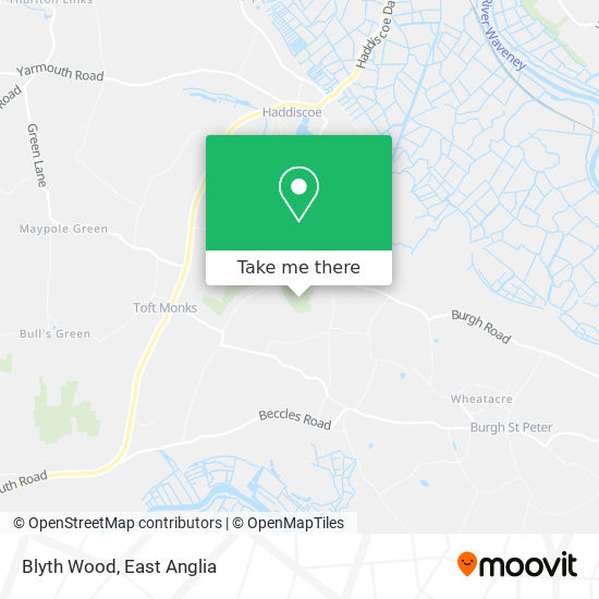 Blyth Wood map