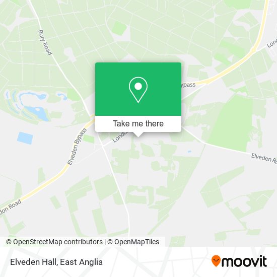 Elveden Hall map