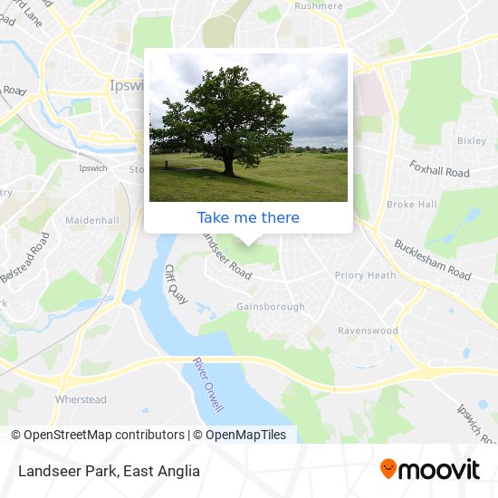 Landseer Park map
