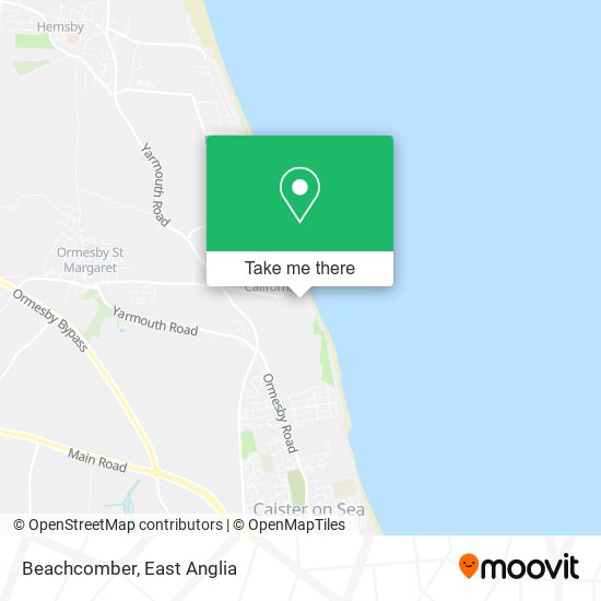 Beachcomber map