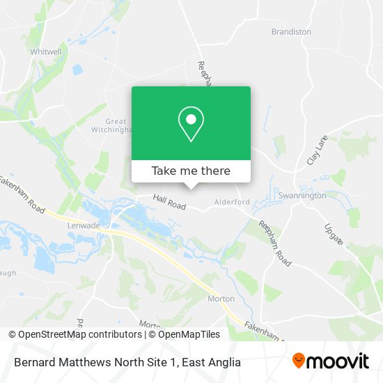 Bernard Matthews North Site 1 map