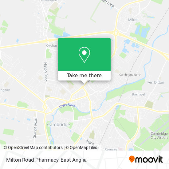 Milton Road Pharmacy map