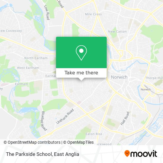 The Parkside School map