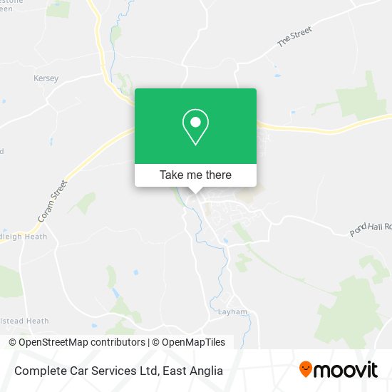 Complete Car Services Ltd map