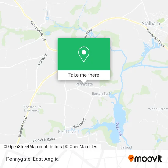 Pennygate map