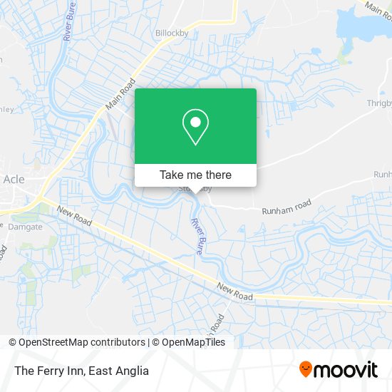 The Ferry Inn map