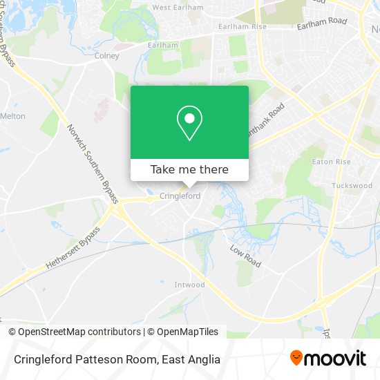 Cringleford Patteson Room map