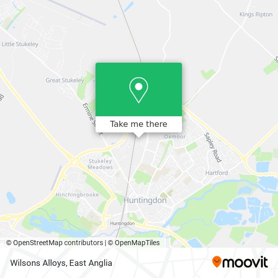 Wilsons Alloys map