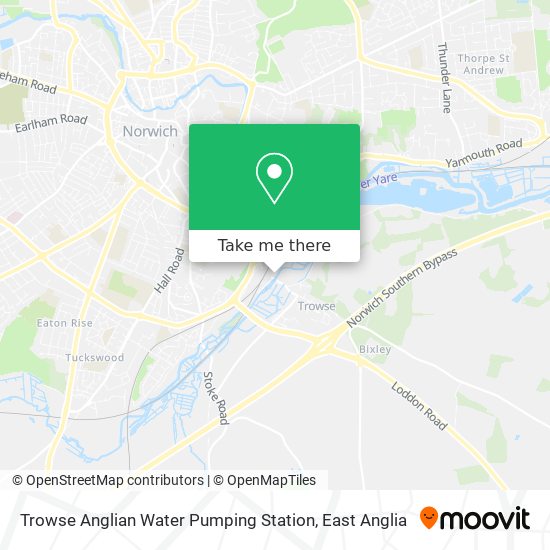 Trowse Anglian Water Pumping Station map