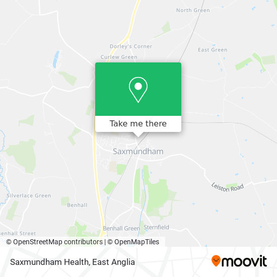 Saxmundham Health map