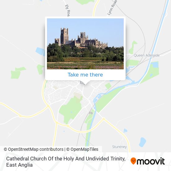 Cathedral Church Of the Holy And Undivided Trinity map