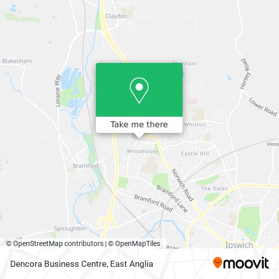 Dencora Business Centre map