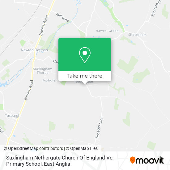 Saxlingham Nethergate Church Of England Vc Primary School map