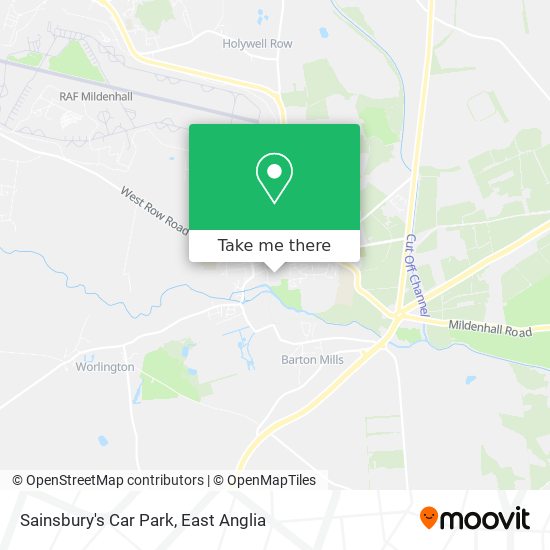 Sainsbury's Car Park map