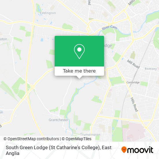 South Green Lodge (St Catharine's College) map