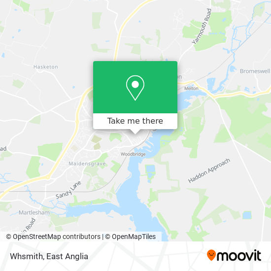 Whsmith map