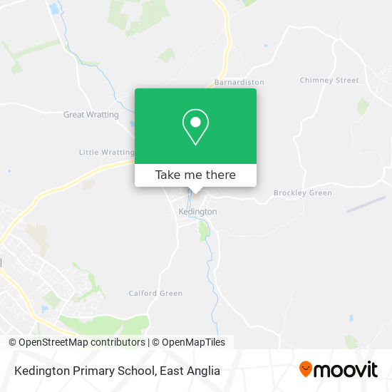 Kedington Primary School map