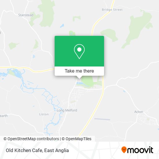 Old Kitchen Cafe map