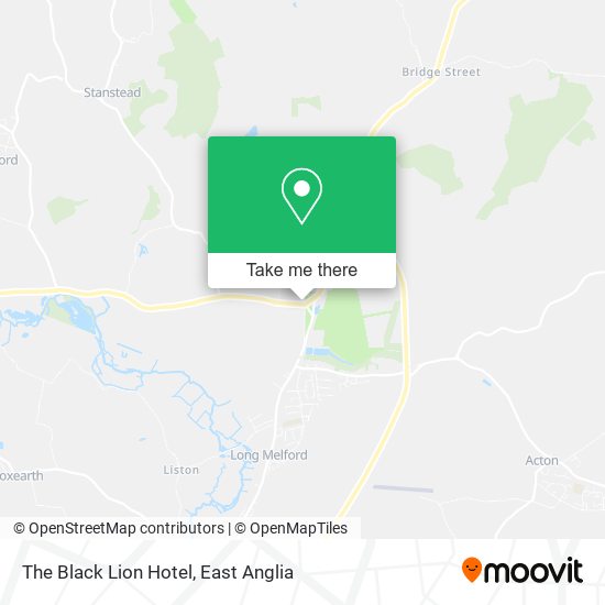 The Black Lion Hotel map