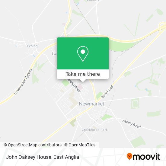 John Oaksey House map