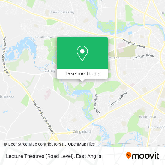 Lecture Theatres (Road Level) map