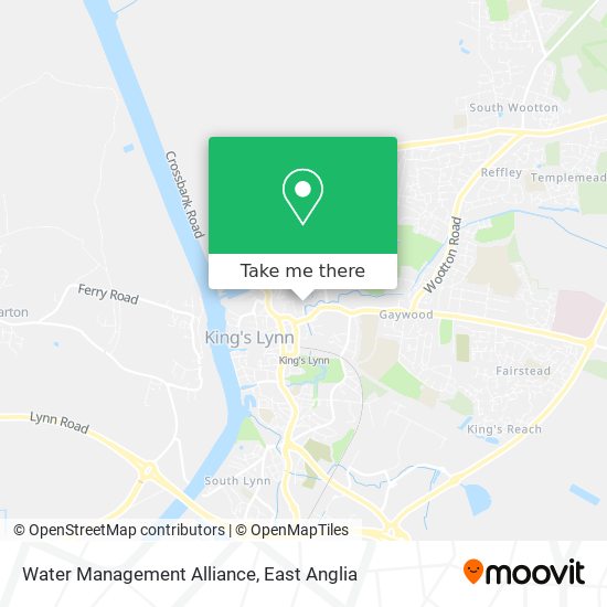 Water Management Alliance map