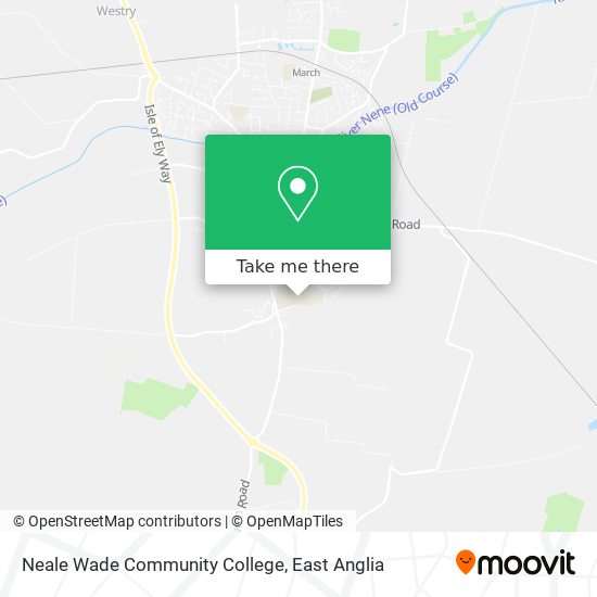 Neale Wade Community College map