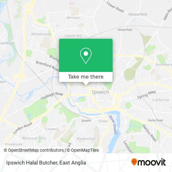 Ipswich Halal Butcher map
