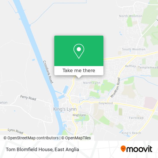 Tom Blomfield House map